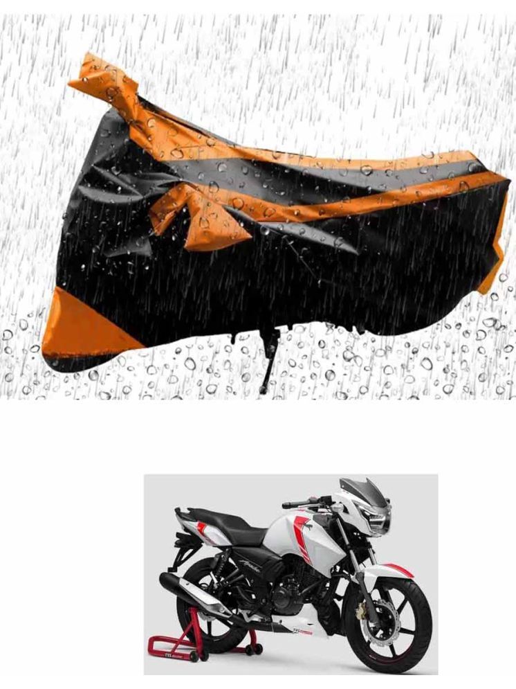     			JVG Bike Body Cover for TVS Apache RTR 160 ( Pack of 1 ) , Orange