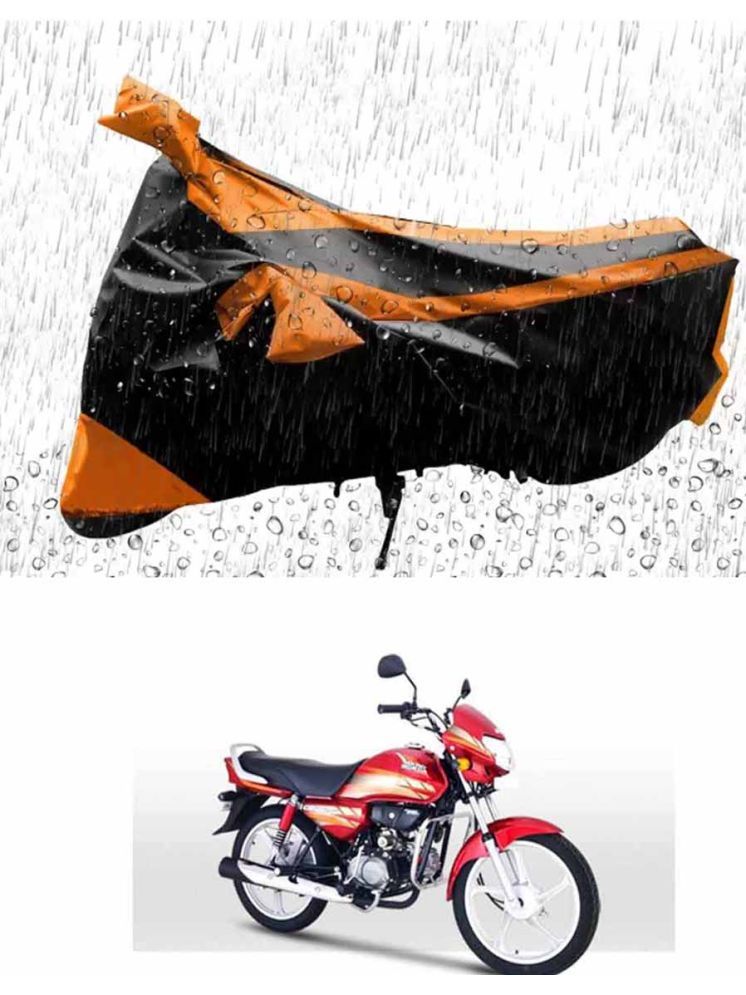     			JVG Bike Body Cover for Hero CD deluxe ( Pack of 1 ) , Orange