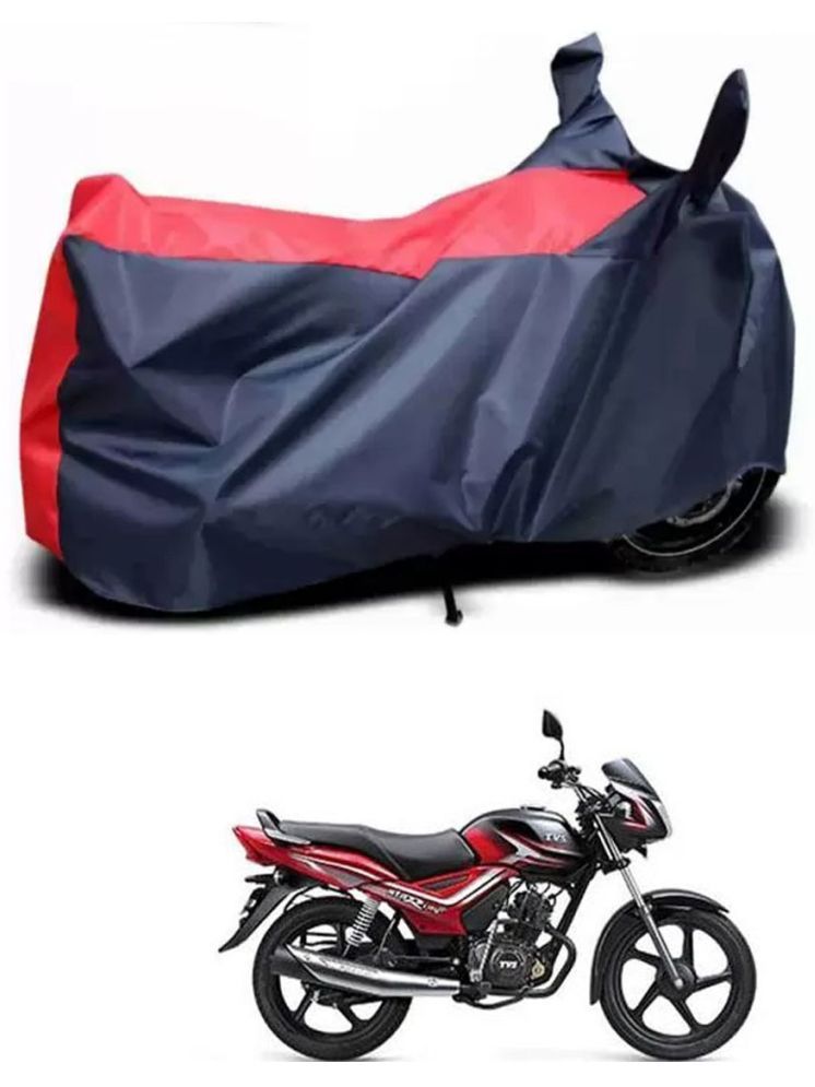     			JVG Bike Body Cover for TVS Star City ( Pack of 1 ) , Red