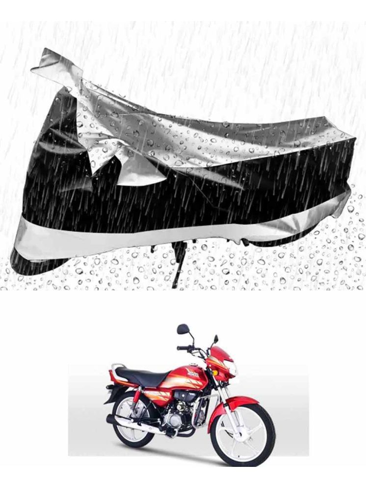     			JVG Bike Body Cover for Hero CD deluxe ( Pack of 1 ) , Silver