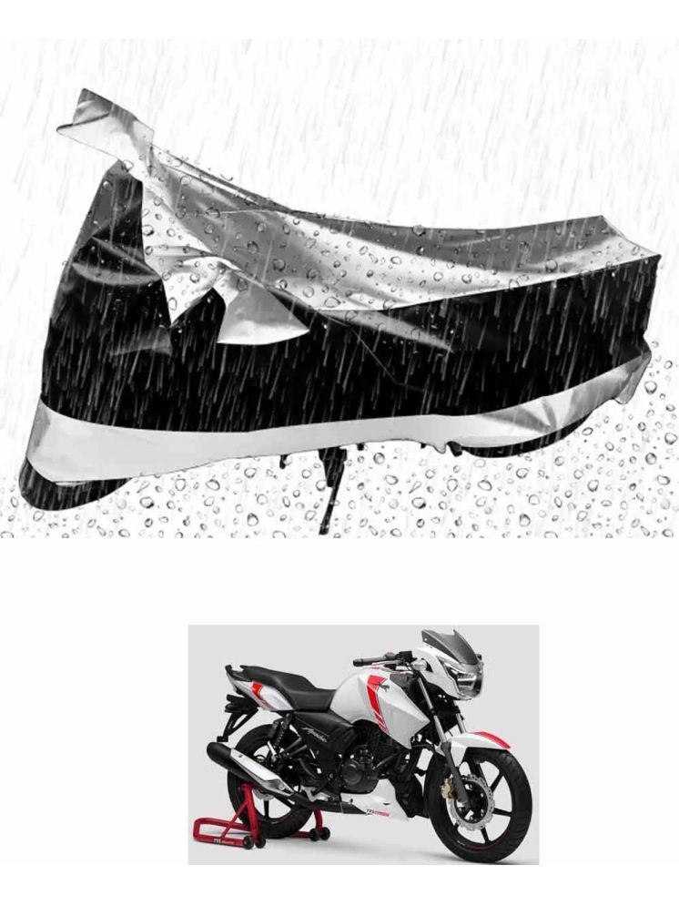     			JVG Bike Body Cover for TVS Apache RTR 160 ( Pack of 1 ) , Silver