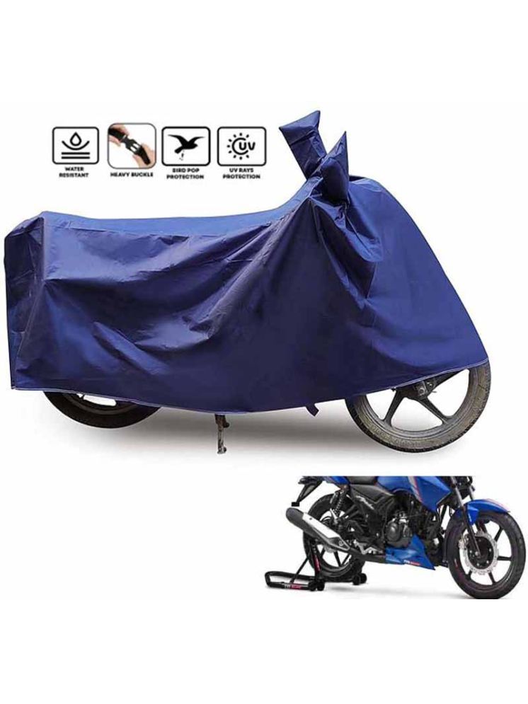     			JVG Bike Body Cover for TVS Apache RTR 160 ( Pack of 1 ) , Blue