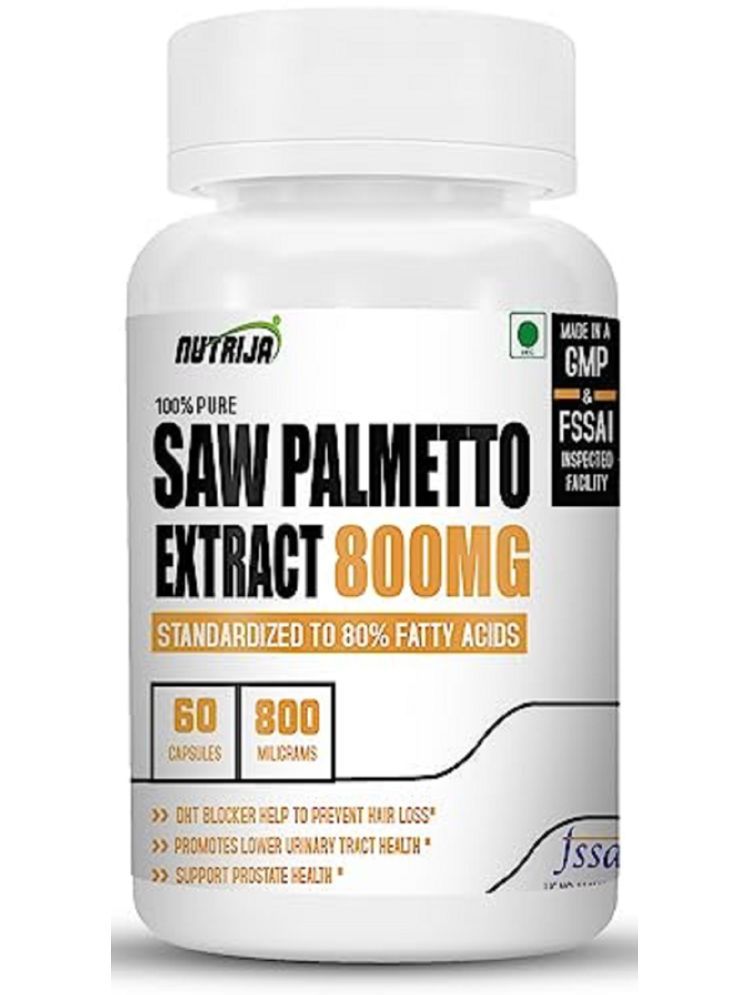     			NUTRIJA NutriJa Saw Palmetto Extract 800MG - 120 no.s Capsule