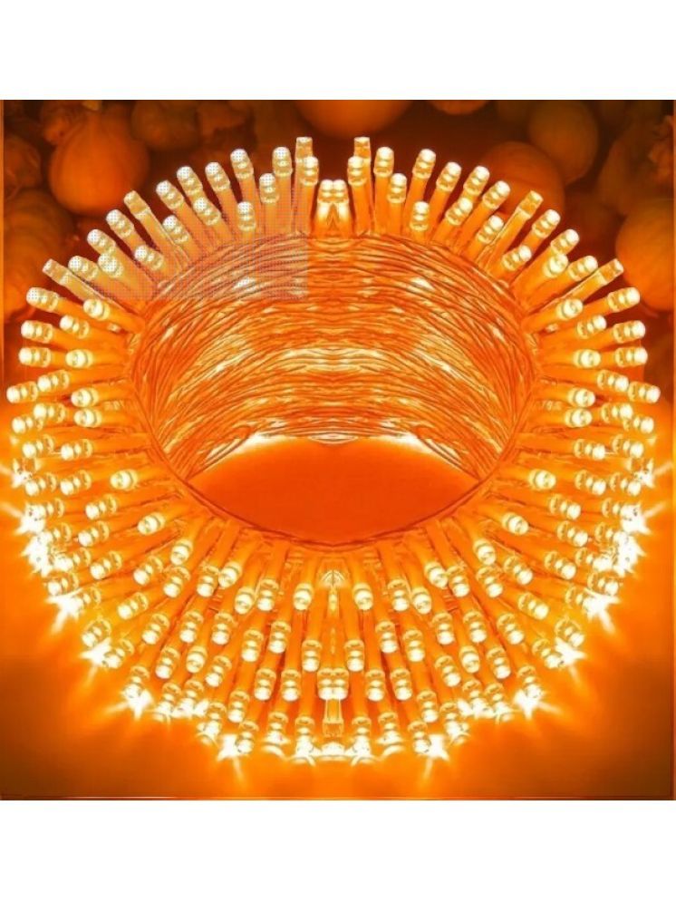     			SPARKWORLD Orange 11 Mtr String Light ( Pack of 1 )