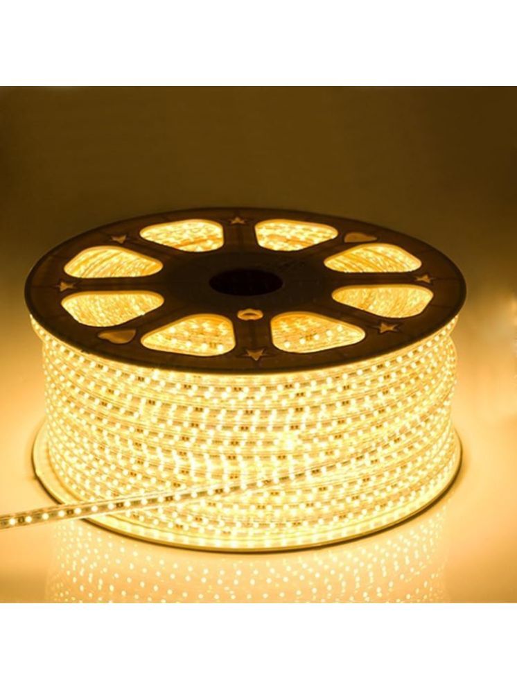     			SPARKWORLD Yellow 10 Mtr LED Strip ( Pack of 1 )