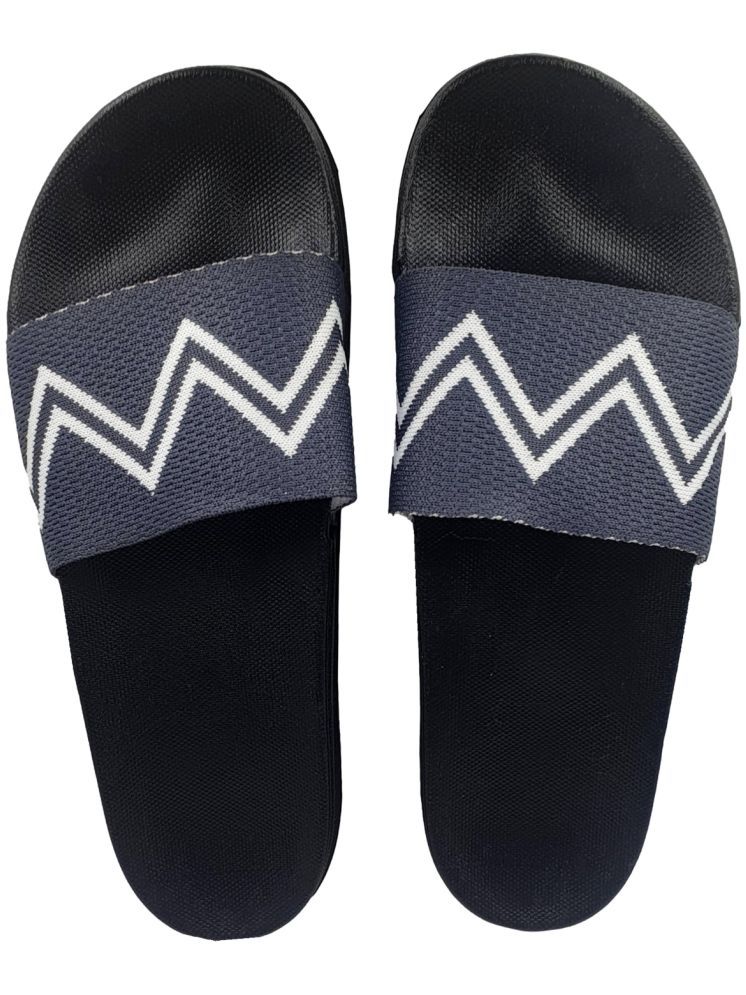     			KAPANI Grey Men's Slide Flip flop