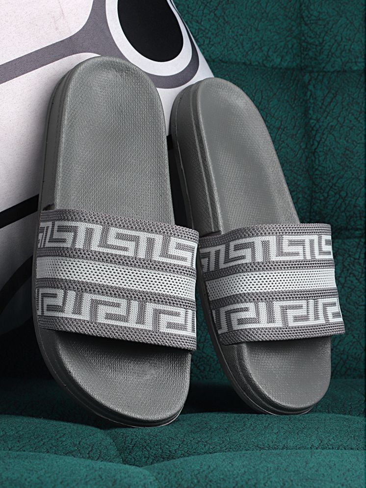     			KAPANI Light Grey Women's Slide Flip flop