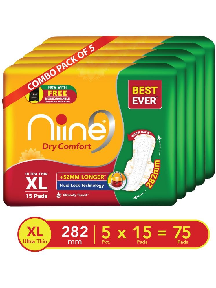     			NIINE Cottony XL Ultra Thin Sanitary Pad