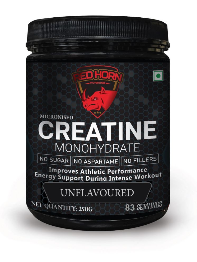     			RED HORN Micronised Creatine Powder Monohydrate 250 gm