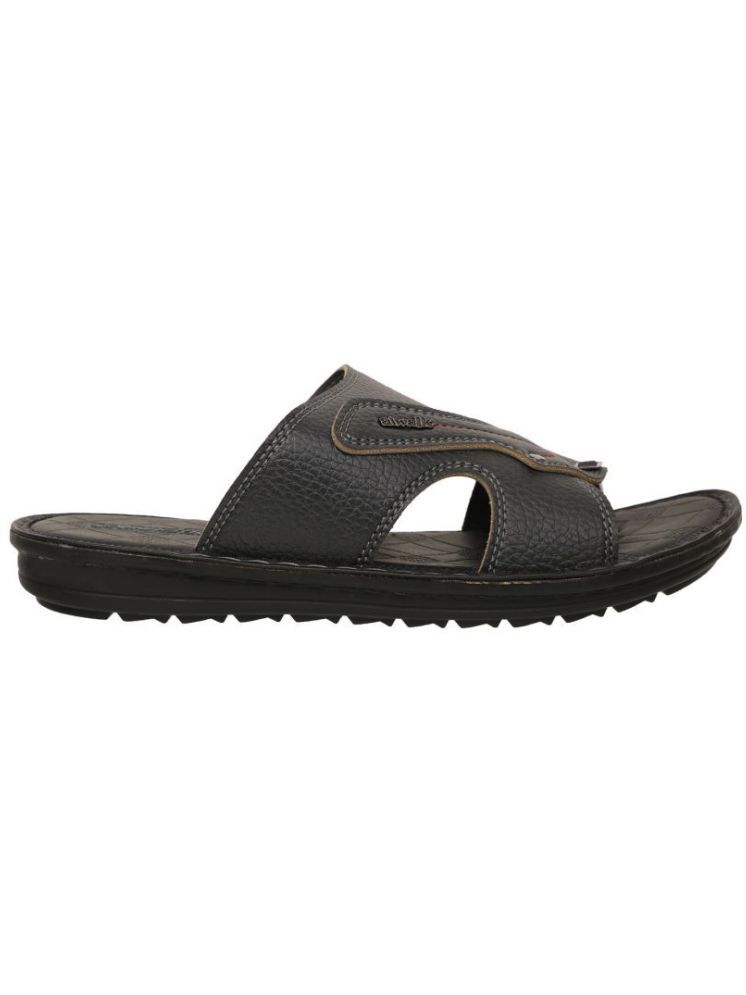     			Aerowalk Black Men's Thong Flip Flop