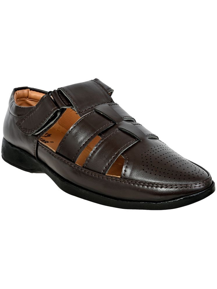     			Cozy Wear - Brown Men's Sandals