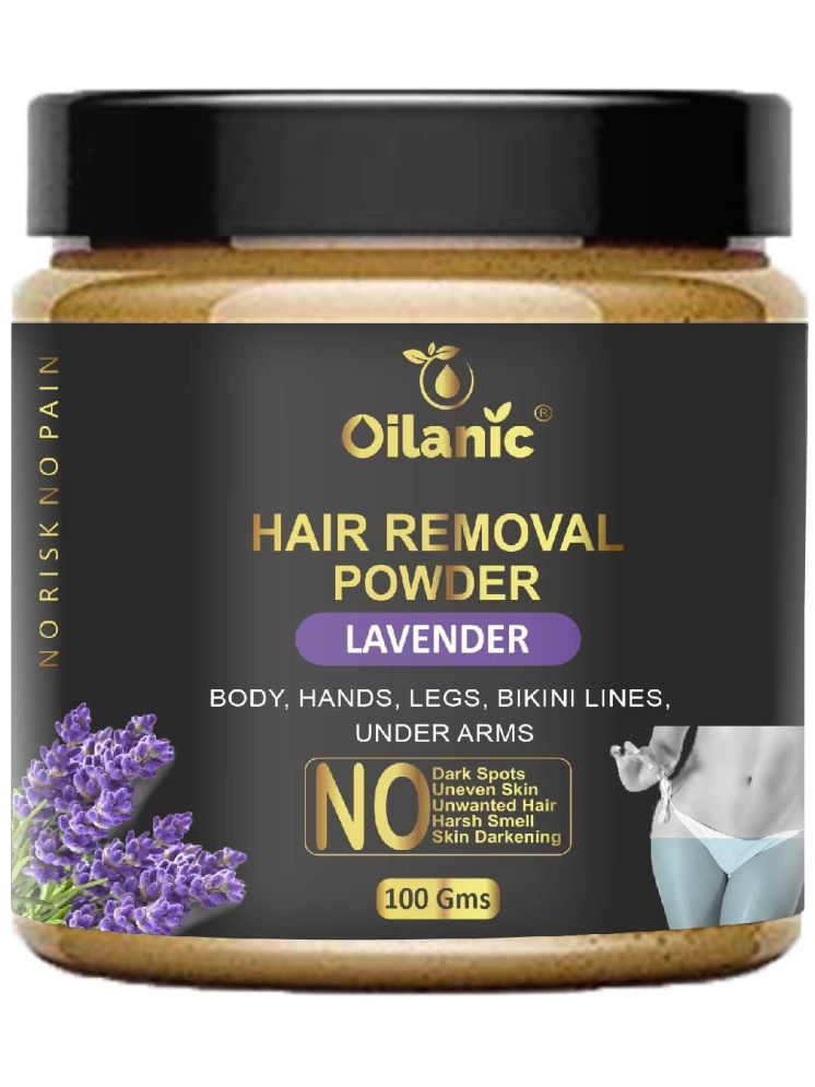     			Oilanic Natural Hair Removal Powder for Men & Women 100 ( Pack of 1 )