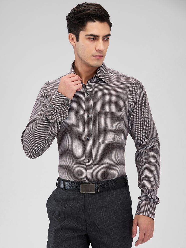     			Raymond Cotton Regular Fit Full Sleeves Men's Formal Shirt - Black ( Pack of 1 )