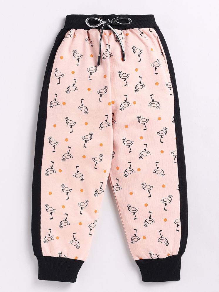     			CUTOPIES Pack of 1 Boys Cotton Trackpant ( Peach )