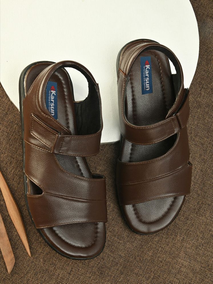     			Karsun - Brown Men's Sandals