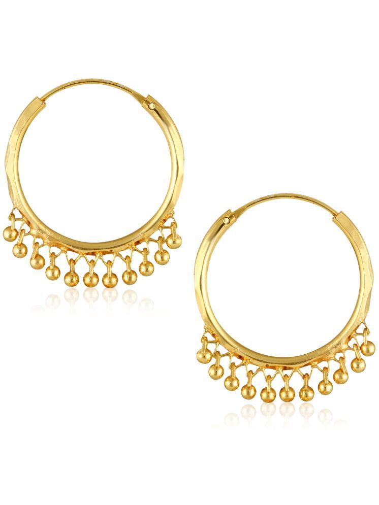     			Vighnaharta Gold Chandbalis Earrings ( Pack of 1 )