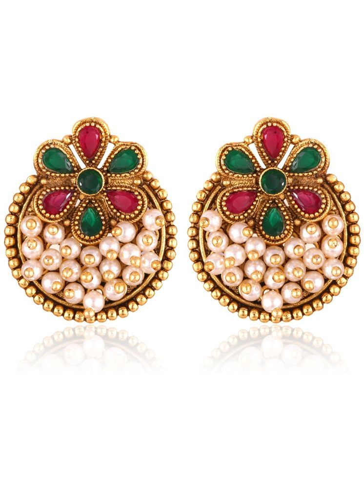     			Vighnaharta Multicolor Chandbalis Earrings ( Pack of 1 )