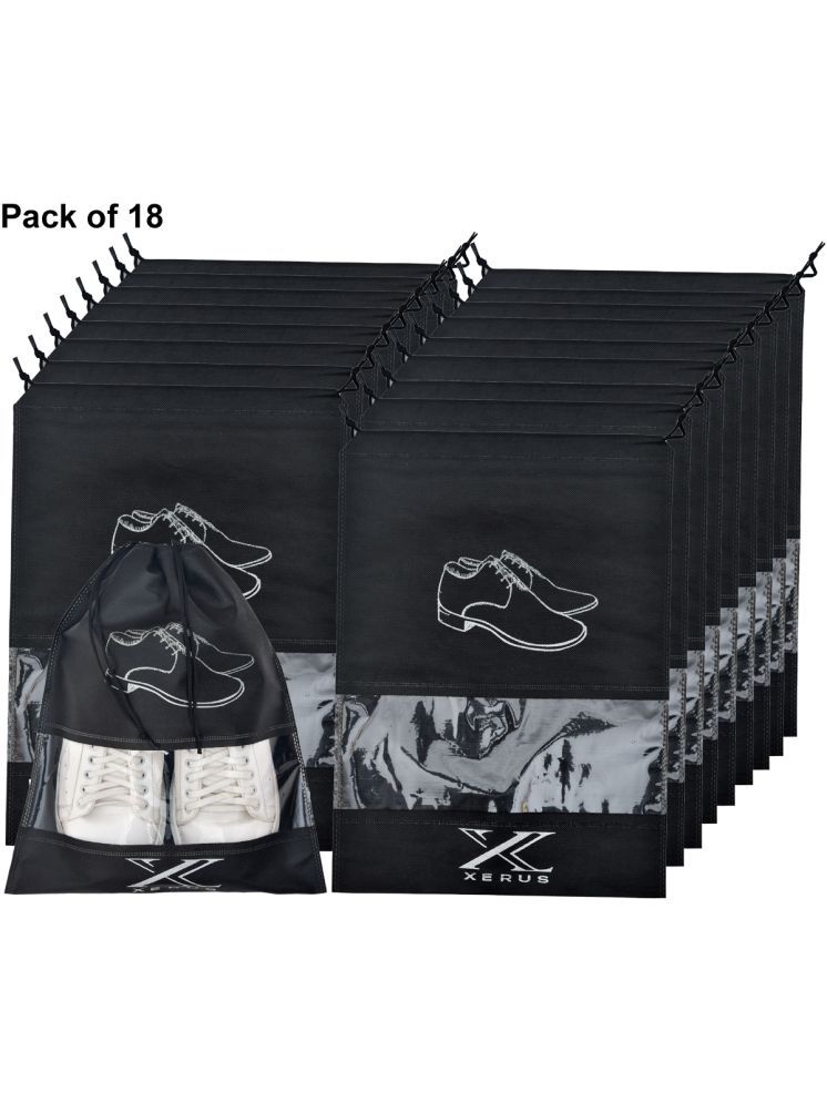     			xerus Black Durable Multiple Shoes Organizer