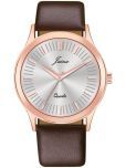 Jainx Brown Leather Analog Men's Watch