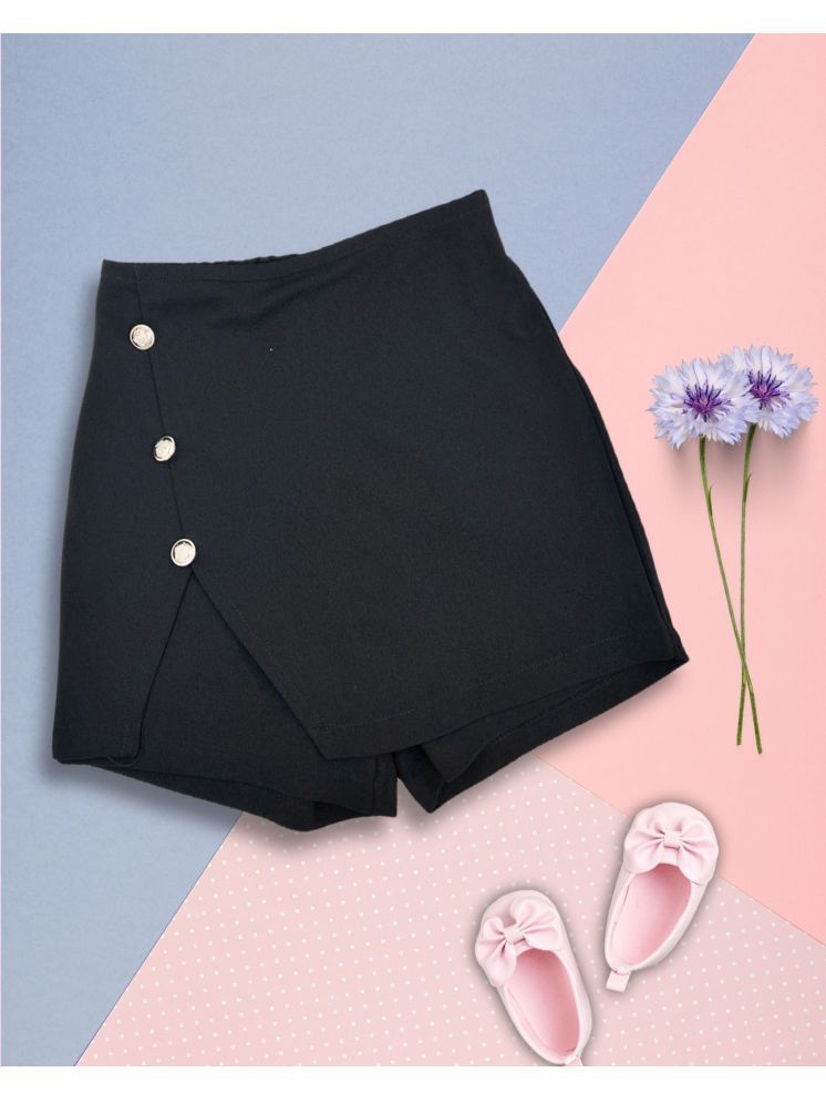     			Addyvero - Black Polyester Girls Shorts ( Pack of 1 )