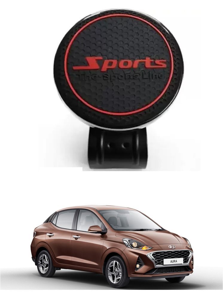     			Car New Steering Knob (Sports, Black) For Hyundai Aura