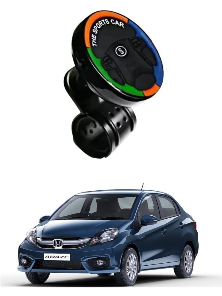     			Car Sports Steering Knob (Multicolor) For Honda Amaze