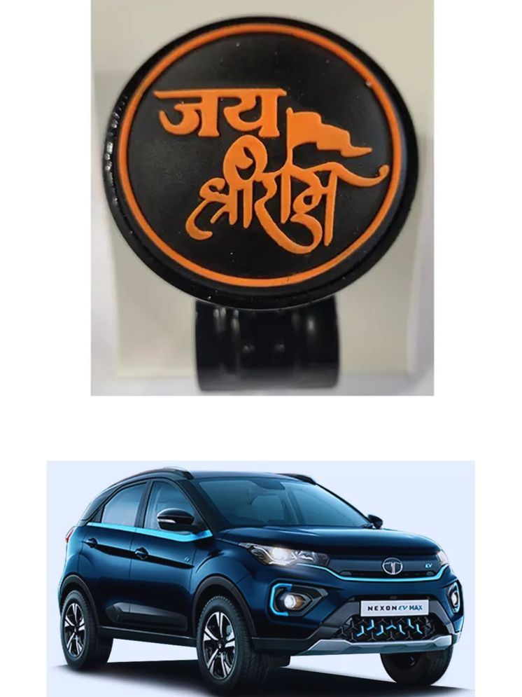     			Car Steering Knob (JAI SHRI RAM) For Tata Nexon EV