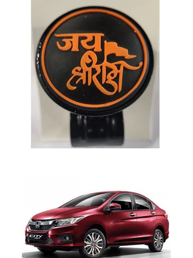     			Car Steering Knob (JAI SHRI RAM) For Honda City i-Vtec