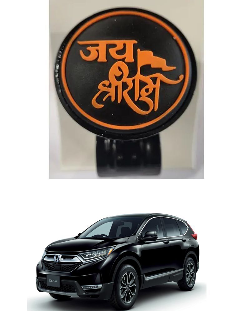     			Car Steering Knob (JAI SHRI RAM) For Honda CR-V