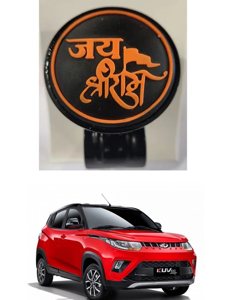     			Car Steering Knob (JAI SHRI RAM) For Mahindra KUV100