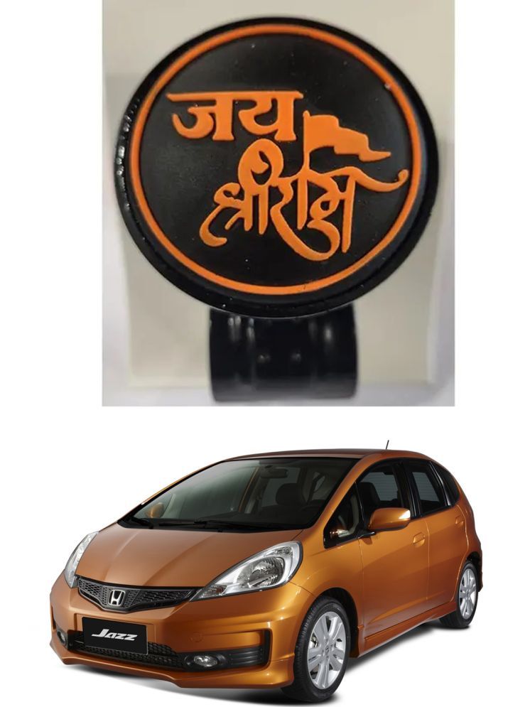     			Car Steering Knob (JAI SHRI RAM) For Honda Jazz