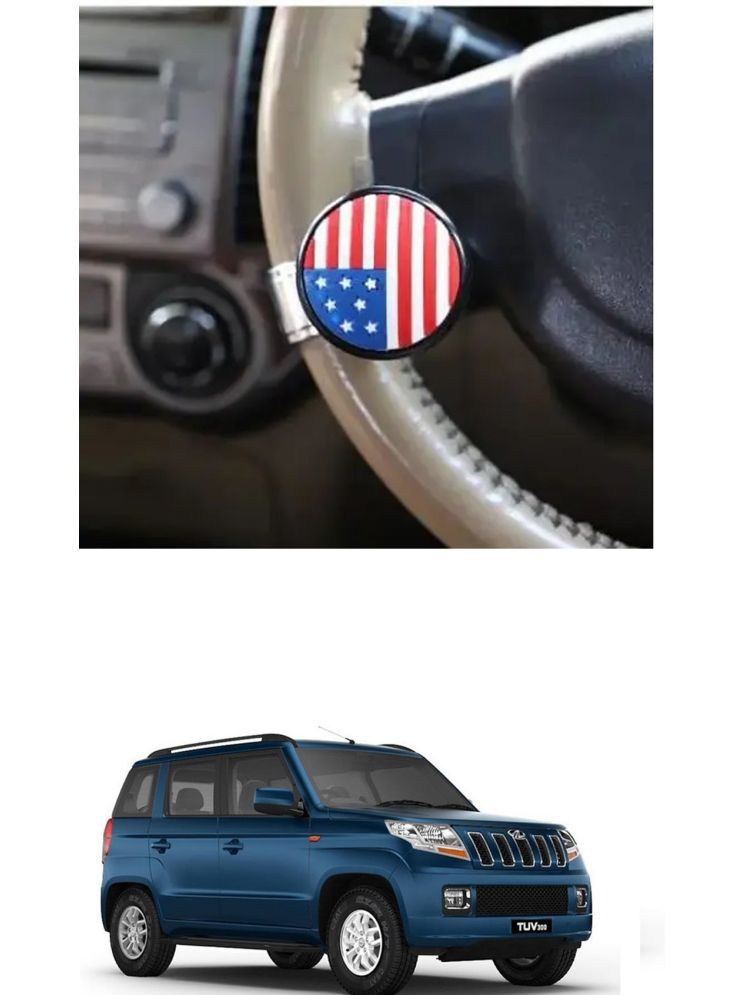     			Car USA Flag Knob (Pack Of 1) For Mahindra TUV300