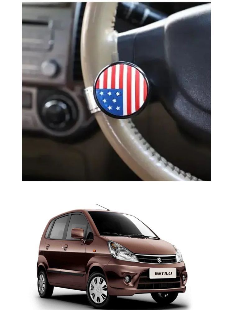     			Car USA Flag Knob (Pack Of 1) For Maruti Suzuki Zen Estilo