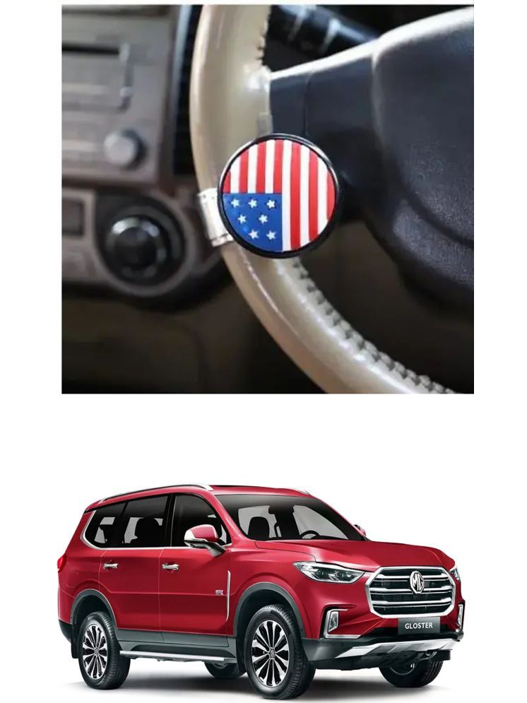     			Car USA Flag Knob (Pack Of 1) For MG Gloster