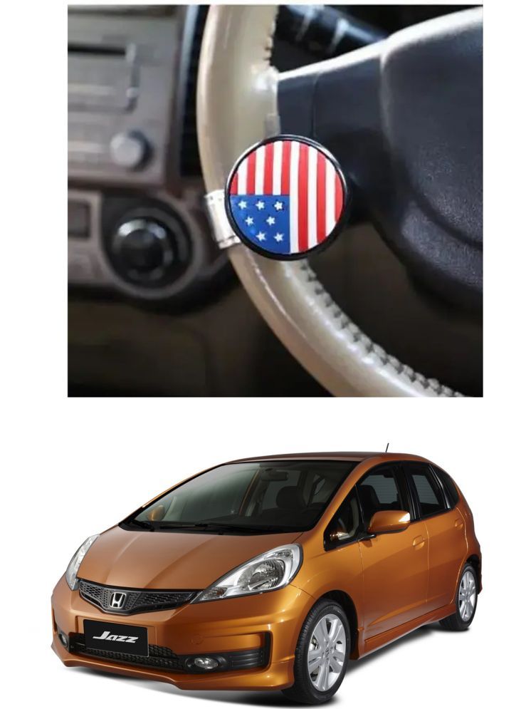     			Car USA Flag Knob (Pack Of 1) For Honda Jazz