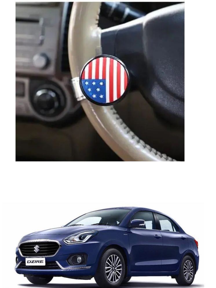     			Car USA Flag Knob (Pack Of 1) For Maruti Suzuki Swift Dzire