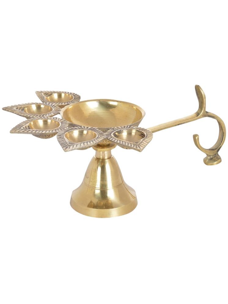     			NAVYAKSH Brass Floor Diya - Pack of 1