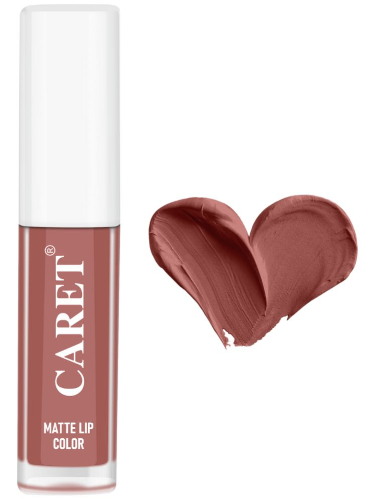     			Caret Organic Coffee Brown Matte Lipstick 2ML