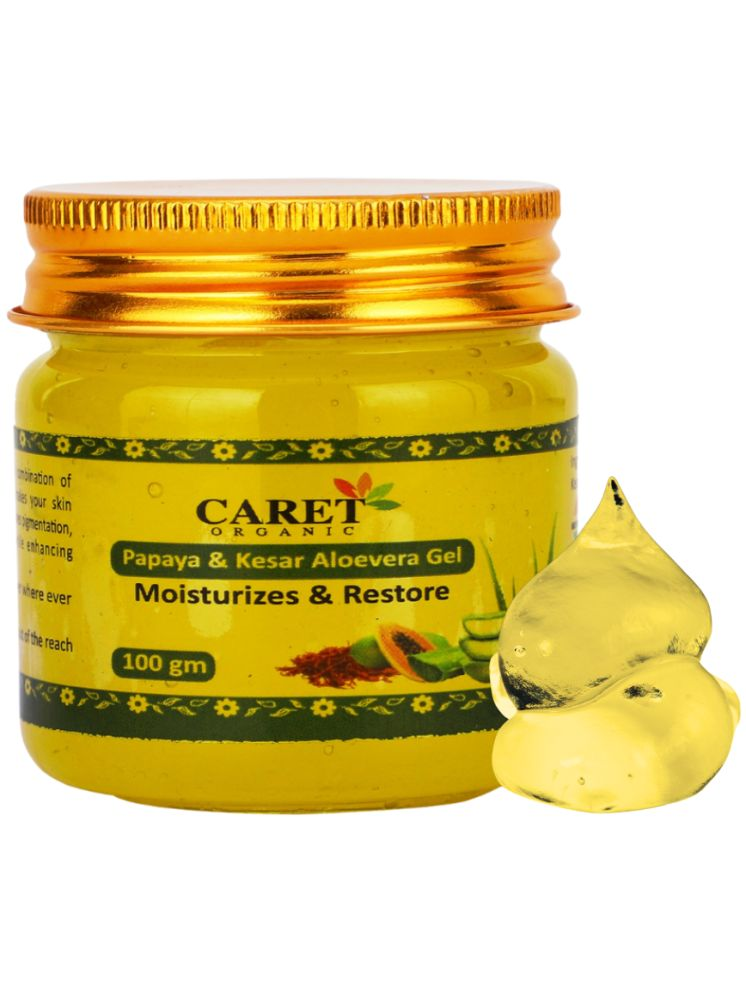     			Caret Organic Moisturizer All Skin Type Kesar ( 100g gm )