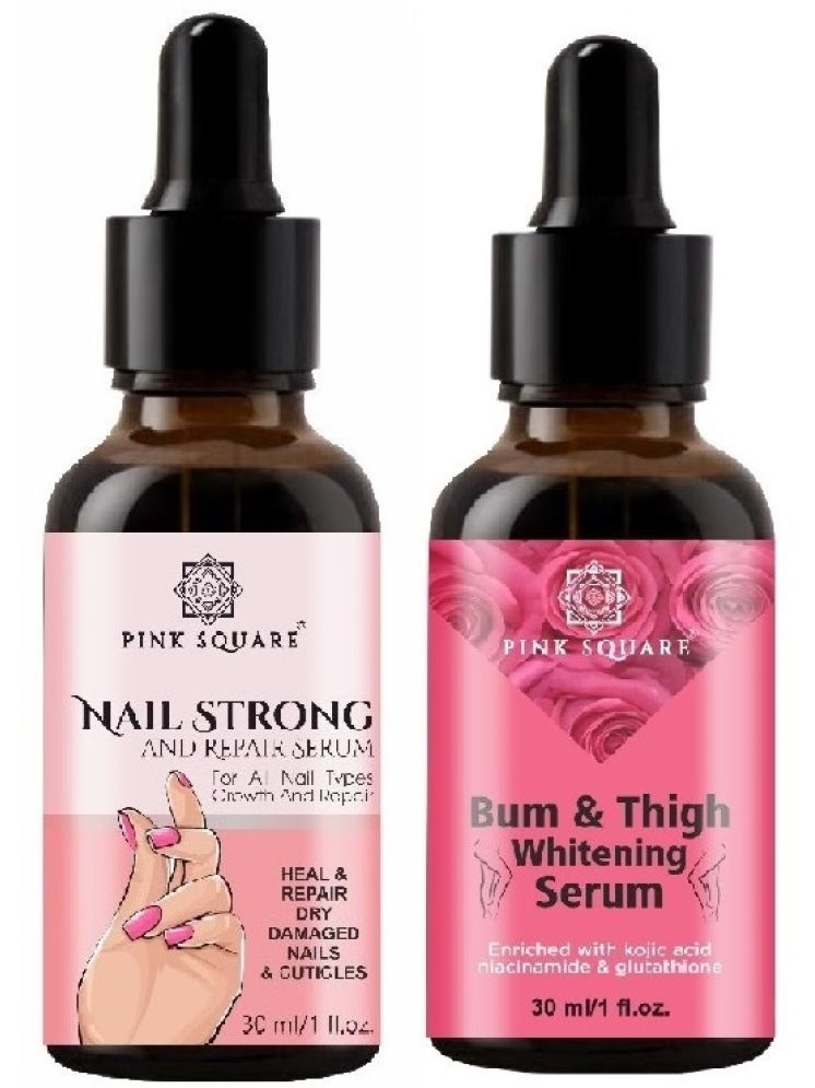     			Nail Strong Serum & Bum and Thigh Whitening Serum for Men/Women (Each,30ml) Combo of 2