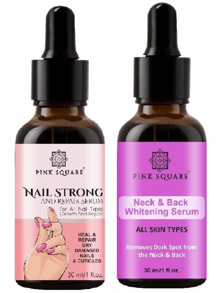     			Nail Strong Serum & Neck and Back Whiteing Serum for Men/Women (Each,30ml) Combo of 2