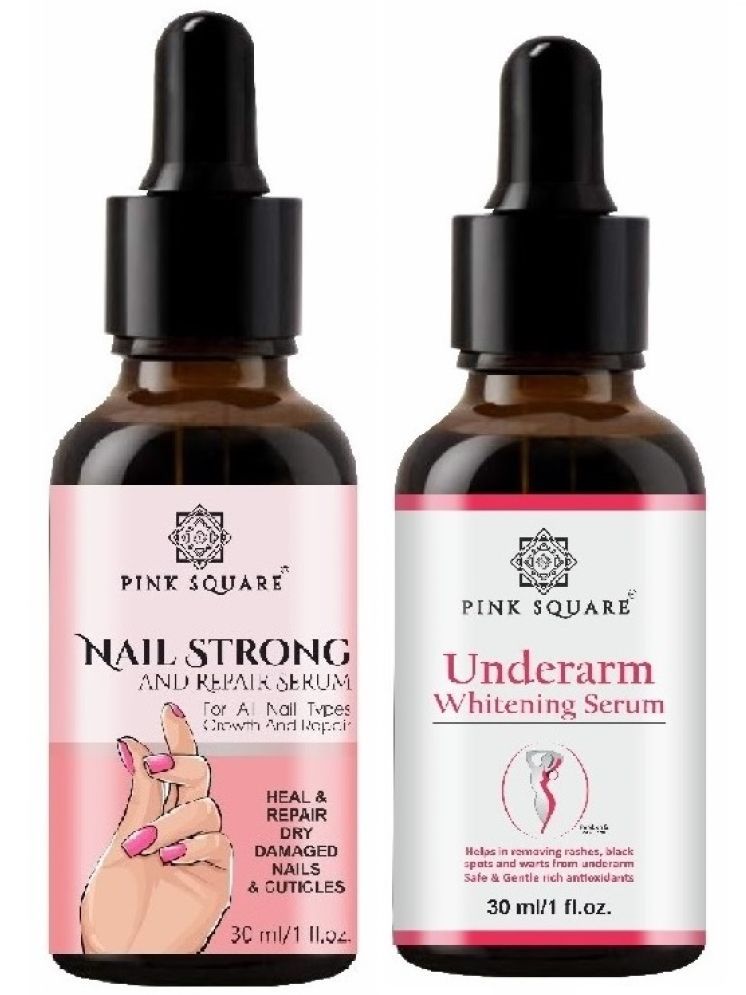     			Nail Strong Serum & Underarm Whitening Serum for Men/Women (Each,30ml) Combo of 2