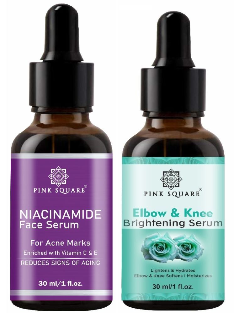     			Niacinamide Face Serum & Elbow and Knee Whitening Serum for Men & Women (Each,30ml) Combo of 2