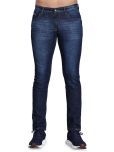 Leean Patterns Regular Fit Faded Men's Jeans - Navy Blue ( Pack of 1 )