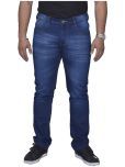 Leean Patterns Regular Fit Washed Men's Jeans - Blue ( Pack of 1 )