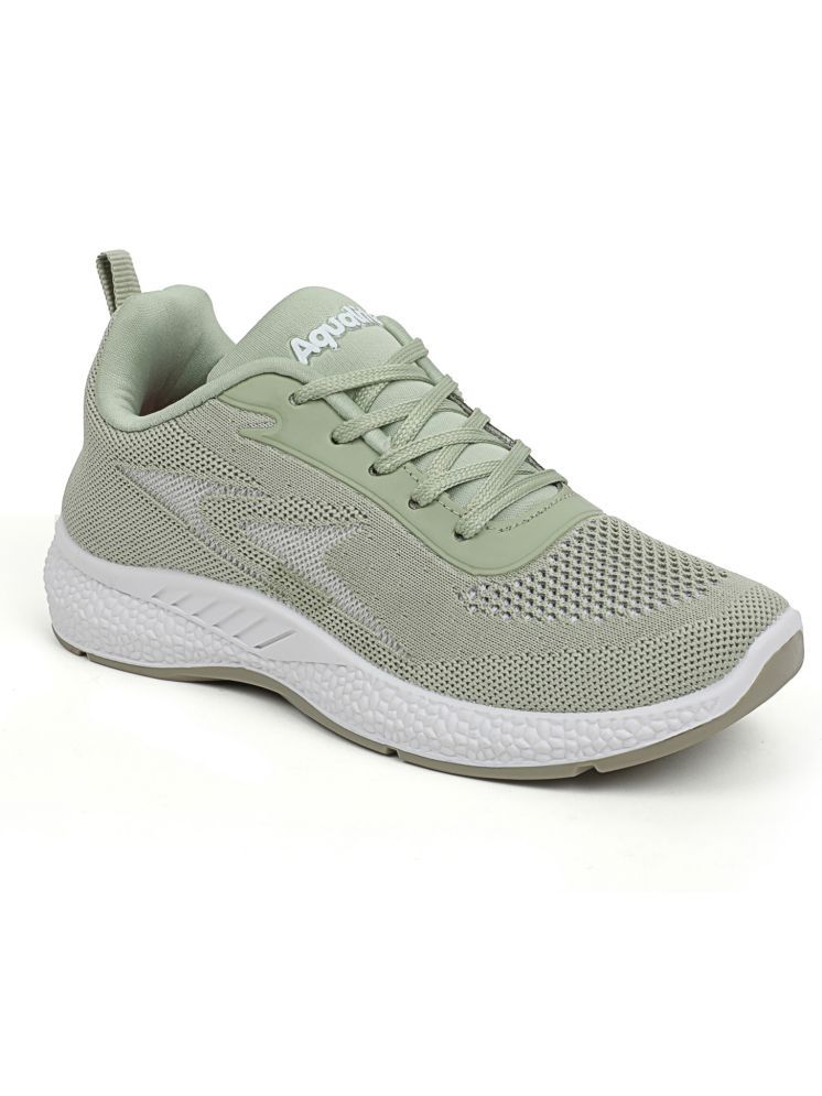     			Aqualite Green Women's Sneakers