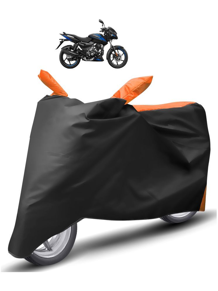     			Auto Hub Bike Body Cover for Bajaj Pulsar 125 ( Pack of 1 ) , Orange