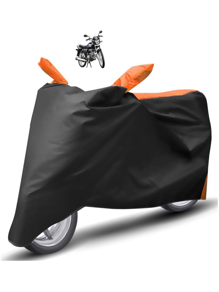     			Auto Hub Bike Body Cover for Hero Splendor Pro ( Pack of 1 ) , Orange