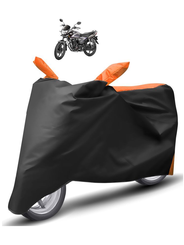     			Auto Hub Bike Body Cover for Honda CB Shine ( Pack of 1 ) , Orange