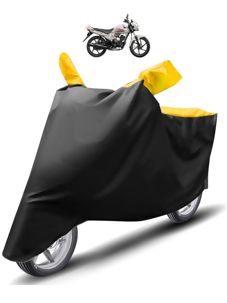     			Auto Hub Bike Body Cover for Honda Dream Neo ( Pack of 1 ) , Yellow